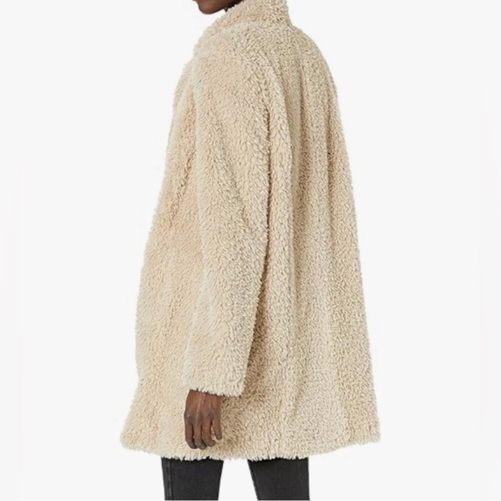 💕Silent Show Pick💕Kenneth Cole Fuzzy Teddy Bear Coat
